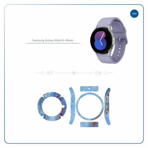 Samsung_Watch5 40mm_Blue_Ocean_Marble_2